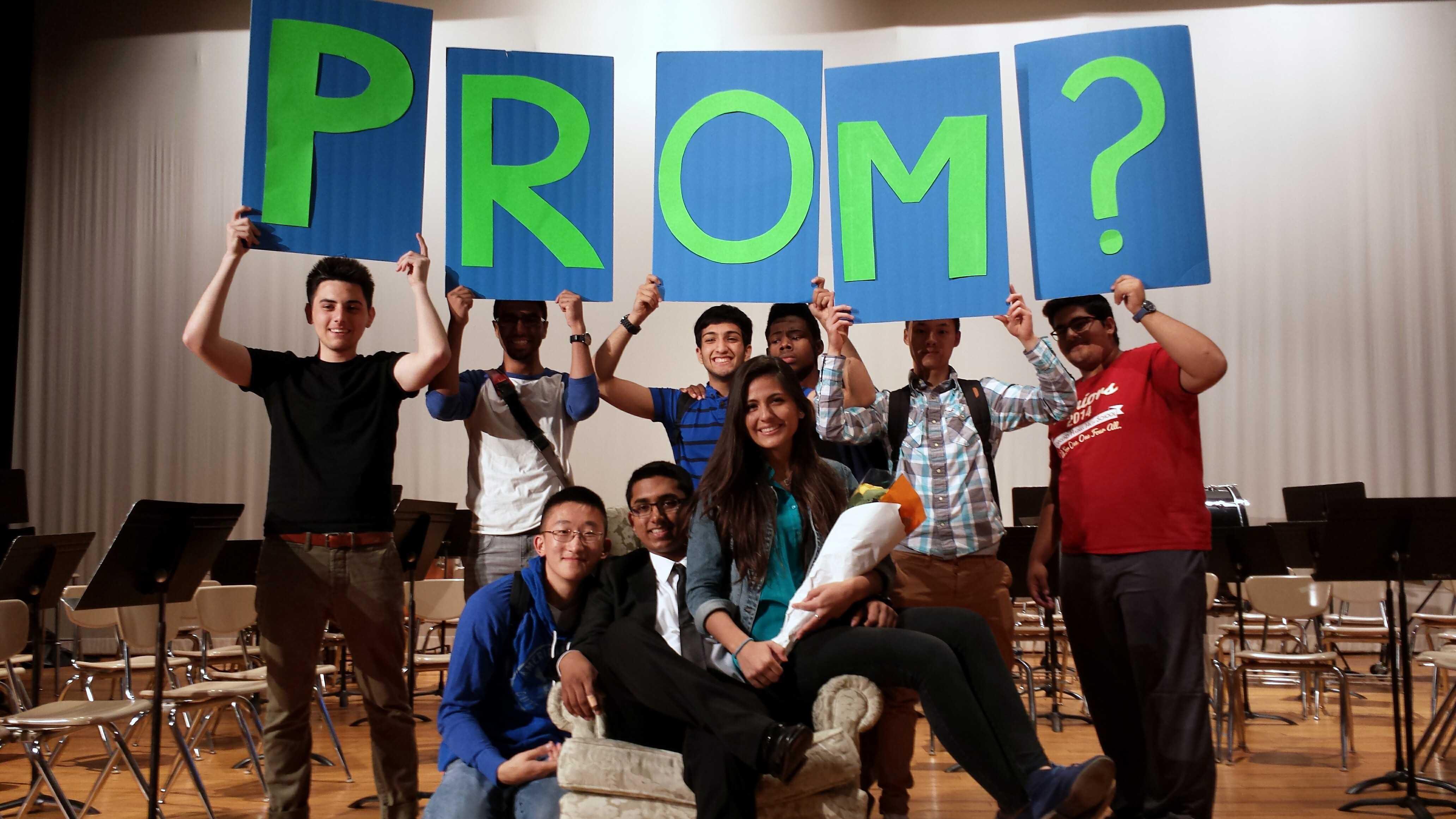 The result of a successful promposal.