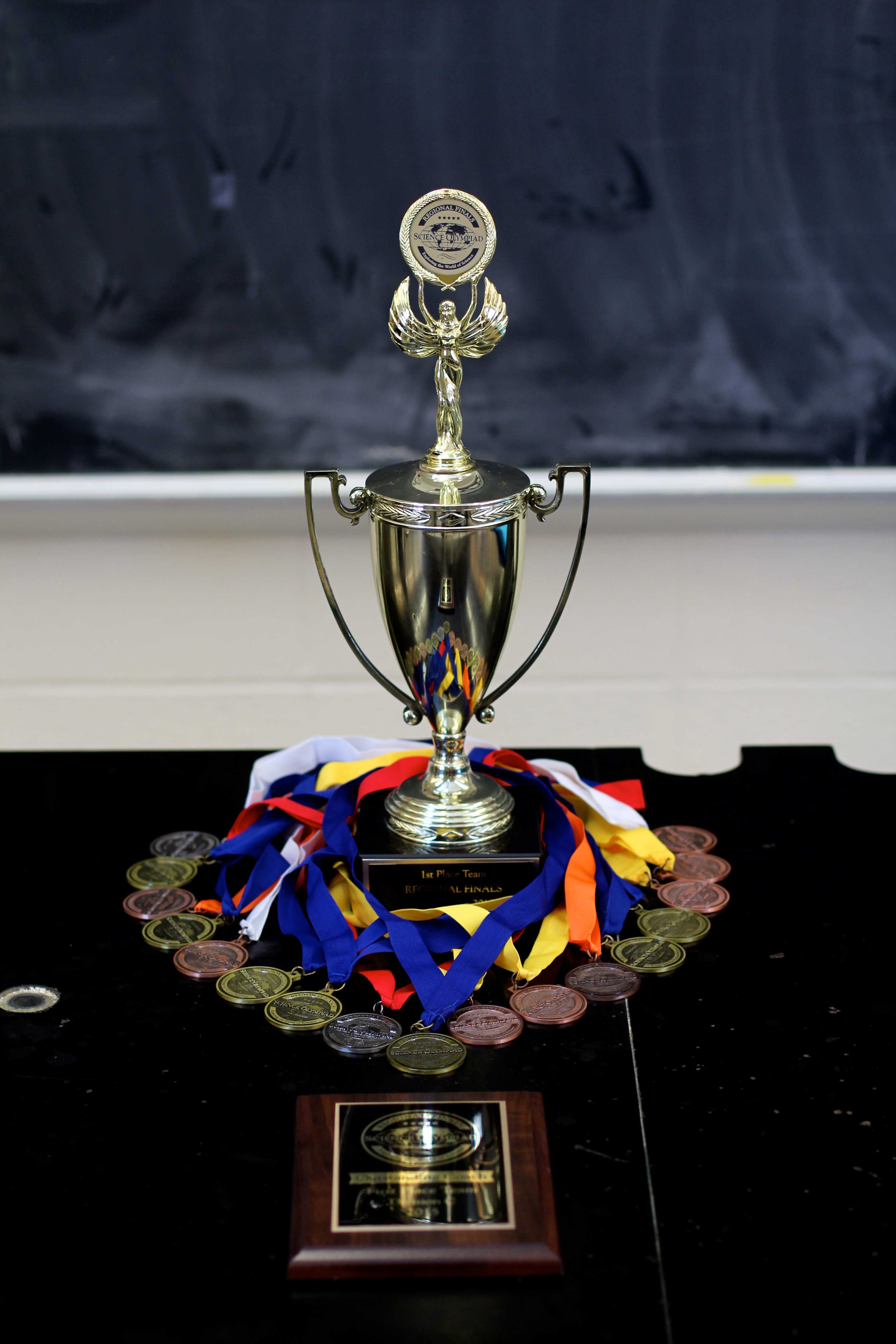 THHS won numerous medals (above) at the NYC Regionals Competition. They went on to win additional medals at the state competition.
