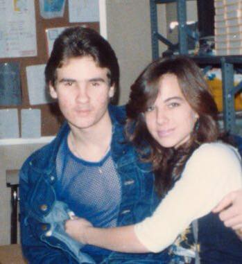 James and Karen in 1986